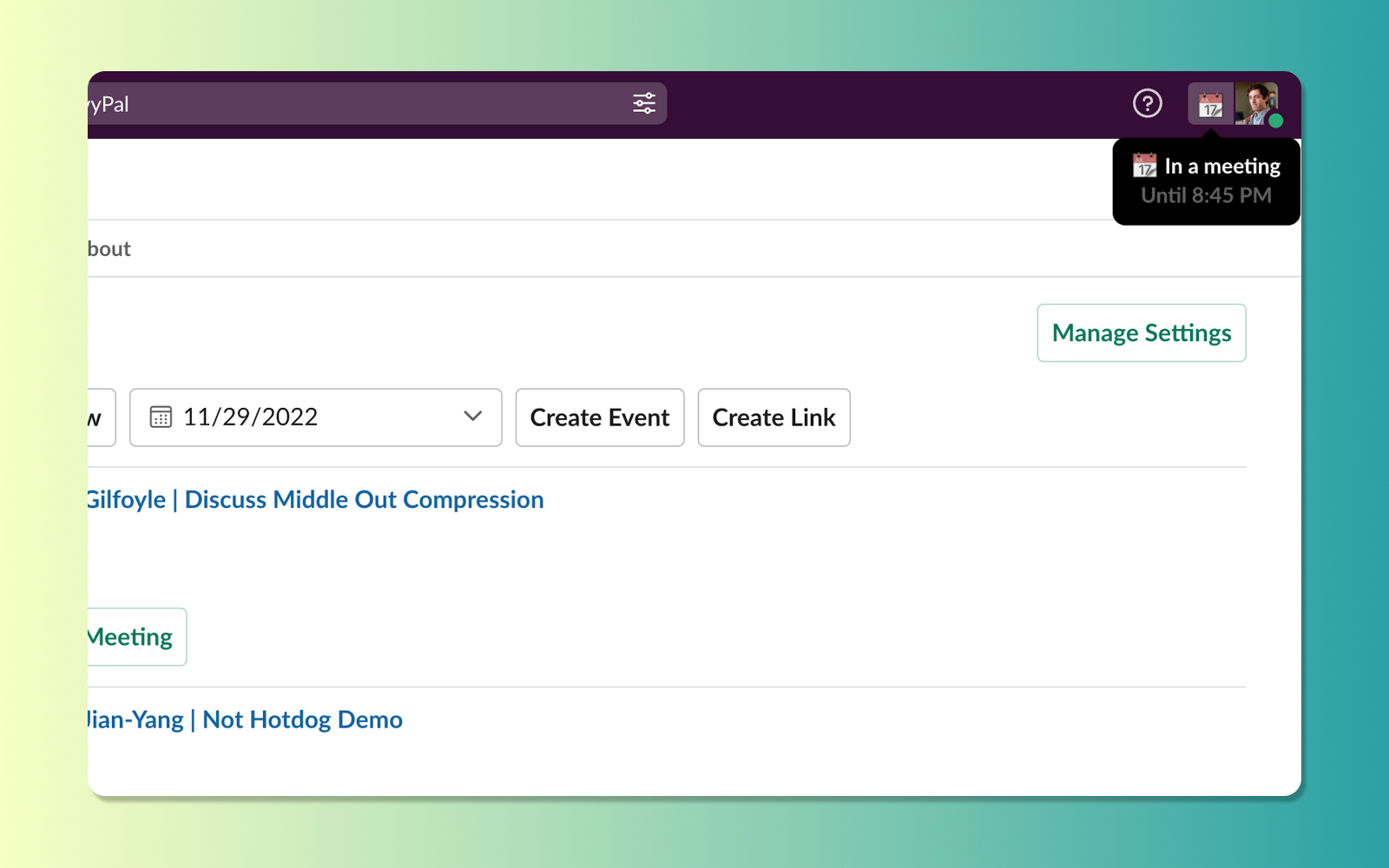 SavvyPal SavvyCal Automatic Status Sync